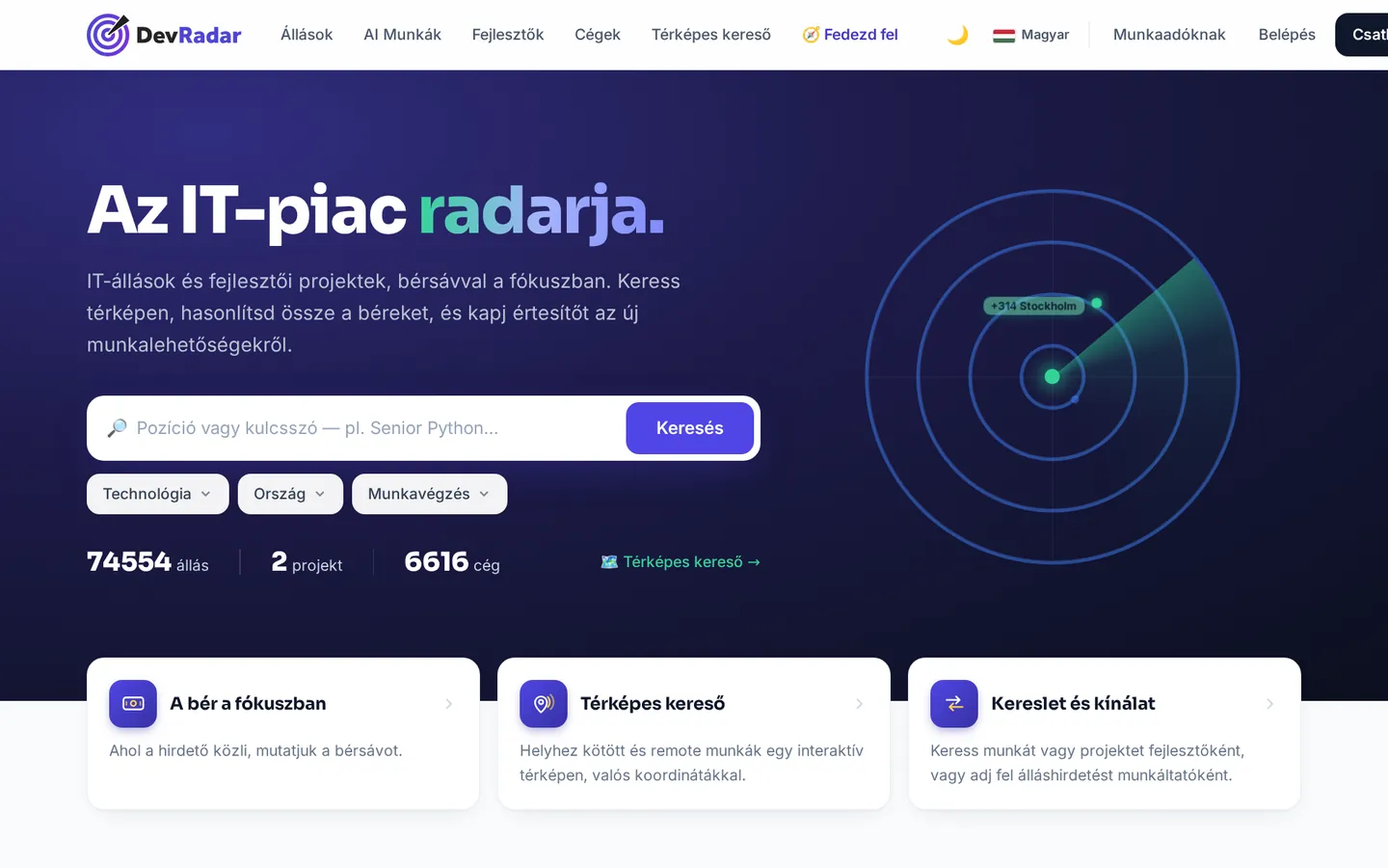 Dev Radar